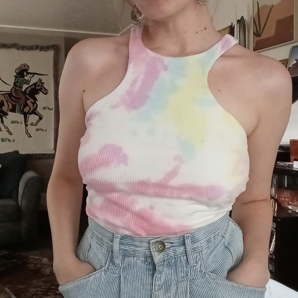 AFRM Ruskin Ribbed Racerback Tank - Picture 2 of 16